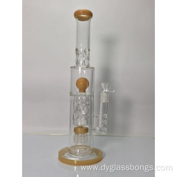 High End Glass Bongs with Two Layers Filters